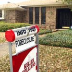 FORECLOSURES of homes such as this one in Plano, Texas, are on the rise nationwide. The subprime market's implosion is affecting Rhode Islanders as well. / 