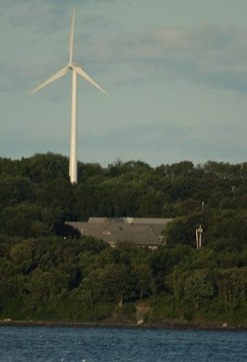 WIND-POWER projects like that at Portsmouth Abbey, above, would be encouraged and regulated by the authority, under legislation proposed by Gov. Donald L. Carcieri. / WIND-POWER projects like that at Portsmouth Abbey, above, would be encouraged and regulated by the authority, under legislation proposed by Gov. Donald L. Carcieri. /