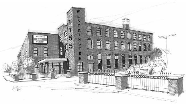 THE FORMER Crest Craft jewelry factory - at Westminster and Knight streets - will house businesses that outsource technology, such as Internet disaster recovery services. / THE FORMER Crest Craft jewelry factory - at Westminster and Knight streets - will house businesses that outsource technology, such as Internet disaster recovery services. /