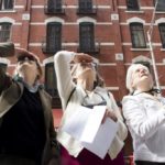 ‘Independence Trail’ spotlights R.I. heritage FRESH EYES: From left, Marilyn Bray, Gloria Beckmann and Madeline Mutch admire the Federal Reserve building during a May 5 walk along the new Independence Trail Providence. /