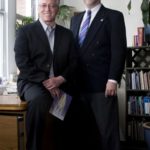 ENTREPRENEURS with sales of at least half a million dollars will make up the membership of the new Enterprise Club of Rhode Island, founded by Jeff Deckman, left, and Robert Fiske. / 