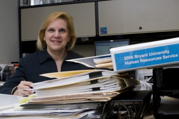 LINDA LULLI, associate vice president for human resources at Bryant University, said the school started doing regular HR audits in 2003 as part of an effort to continuously improve how her office delivers its services. / LINDA LULLI, associate vice president for human resources at Bryant University, said the school started doing regular HR audits in 2003 as part of an effort to continuously improve how her office delivers its services. /