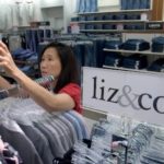 ICSC: U.S. retail sales steady last week SALES at U.S. retail stores were unchanged last week from the week before but 2.9 percent higher than in the same week of 2006, the ICSC said. Above, signing supervisor Helen Lee places sale signs on a rack at J.C. Penney in Natick, Mass. /