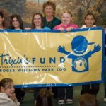 Verizon donates $10K to zoo’s Trixie’s Fund LILLIAN MCGEE, from Verizon, spends time with students from West Warwick?s Deering Middle School during their Trixie?s Fund-sponsored field trip to the Roger Williams Park Zoo. /
