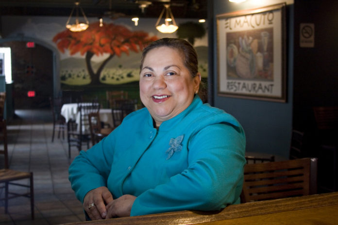 ADA TERRERO, owner of Ada's Creations on Broad Street, in Providence, has built a strong and profitable business, but federal data show the average Hispanic-owned firm in Rhode Island earned 15 cents for every $1 of revenue at a white-owned firm in 2002. / 