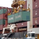 Pianalto: ‘Fed cannot afford to be complacent’ DESPITE THE SLUMP in the subprime mortgage market, Pianalto told the gathering, other sectors of the economy remain 'solid.' Above, a crane loads containers for onto a ship at the Port of Portland, Ore., on June 8. U.S. exports hit a record high in April. /