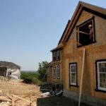 May housing starts fall 24.2% from a year ago IN THE NORTHEAST, housing starts rose 15.7% in May but permits fell 6.5%. Above, laborers work on a Shelton, Conn., home for luxury builder Toll Brothers, which last month said its 2Q profits fell 79% as orders were cancelled orders and prices discounted. /