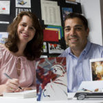 A different kind of business card MICHELLE AND DARIN MINGHELLA, president and vice president of Elite Greetings, started the company two years ago with the idea of nurturing client relationships through cards sent, for example, for Major League Baseball opening day or Halloween. /