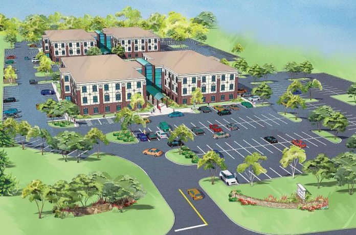 THE TOLL GATE OFFICE PARK, to be built starting this summer on a 10.2-acre piece of farmland, will include medical condominiums and general office space. / THE TOLL GATE OFFICE PARK, to be built starting this summer on a 10.2-acre piece of farmland, will include medical condominiums and general office space. /