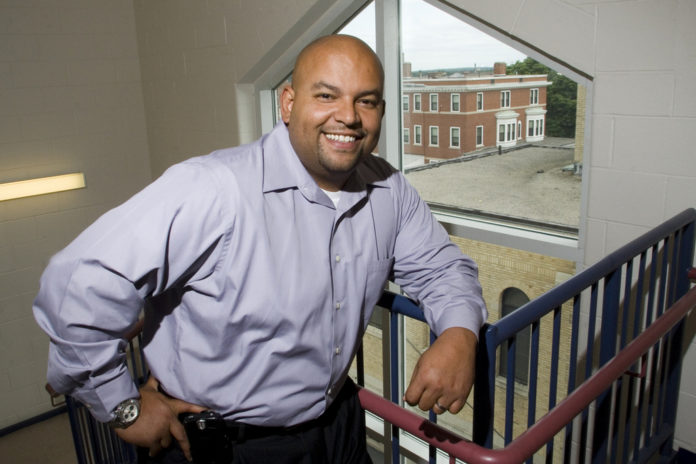 GEORGE L. ORTIZ JR., founder of Hispanic Research Group, sees Rhode Island as a microcosm of shifting demographics. / 
