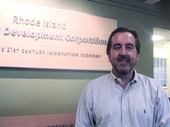 MIKE SAUL is taking on the newly created position of managing director of finance programs for the R.I. EDC. / MIKE SAUL is taking on the newly created position of managing director of finance programs for the R.I. EDC. /
