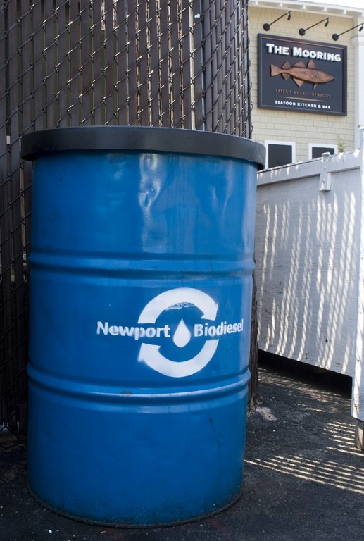 GOING GREEN: By donating used frying oil to the soon-to-open Newport Diesel, The Mooring Seafood Kitchen & Bar saves $125 per week that it once spent on waste management. / 