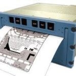 OVERALL SALES rose 15% to a record $16.3 million in the quarter ended Aug. 4. Besides airborne cockpit printers like the ToughWriter 4 above, Astro-Med makes label and other specialty printers plus test and measurement systems for scientific, medical and industrial use. / 