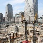 NAR: Sunnier times for commercial market NEW CONSTRUCTION completions rose slightly in the second quarter to $343B nationwide, and may reach $375B in the fourth quarter, the NAR said. Above, cranes soar above the Freedom Tower project at the former World Trade Center in NYC late last month. /