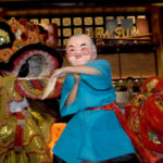 An opening ceremony held for the opening of a new food court at Mohegan Sun's Sunrise Square featured a traditional Chinese Lion Dance. / 