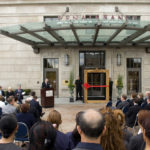 Dignitaries including Gov. Donald L. Carcieri and Providence Mayor David N. Cicilline were on hand last week for the long-awaited official opening of the Renaissance Providence Hotel, which was built from the shell of the unfinished Masonic Temple near the State House. / 