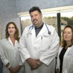 A connection that validates clinical trials DR. WILLIAM J. BELIVEAU and nurses Caroline DiGiulio, left, and Laurie Boucher devote their medical practice entirely to pharmaceutical trials, a decision they say allows them to do a better job of monitoring and record-keeping. /
