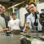 MANUFACTURING and the  finance / insurance / real estate sector are the sectors where hiring is expected, Manpower found. Above, workers at Taco Inc. take part in a skills training class.  / 