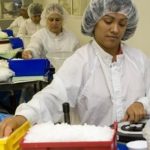 Jobless rates fall in New Bedford, Providence CLEAN-ROOM workers at Contech Medical Inc. in Providence assemble dispensers for guidewires used in angioplasty procedures. /