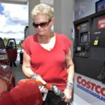NATIONWIDE, AAA found, self-serve regular is going for $2.769/gallon, 8 cents more than in Rhode Island. Above, Lana Lewitt fills her car at a Costo in Royal Palm Beach, Fla. / 