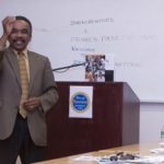 TOMAS ALBERTO AVILA leads a Primer Paso class last September at the R.I. Small Business Development Center at Johnson & Wales University. He has been honored for his outstanding contributions with the 2007 ASBDC Rhode Island State Star.  / 