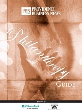 THE COVER of the first PBN Philanthropy Guide, published Oct. 29, 2007, bears an image of one hand reaching for another. / THE COVER of the first PBN Philanthropy Guide, published Oct. 29, 2007, bears an image of one hand reaching for another. /
