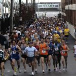 MORE THAN 700 runners took part in the Oct. 20 Amica Insurance Breakers Marathon 2007, on Oct. 20, through Middletown and Newport. Top finishers shared $5,000 in prize money. The event,  a benefit for the Providence Ronald McDonald House, also serves as a qualifying race for the Boston Marathon. / 