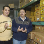 A piece of home at the local grocer RONAN LURSSEN, left, and his brothers Byron, right, and Denzel – visiting Guatemala last week – got to know the ethnic-foods market by working for Goya, then started their own importing and wholesale business. /