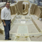 Sailboat maker thrives on new European demand RANDY BORGES, president of Waterline Systems, says European demand for high-end boats has helped the business grow dramatically in the last year and a half. /
