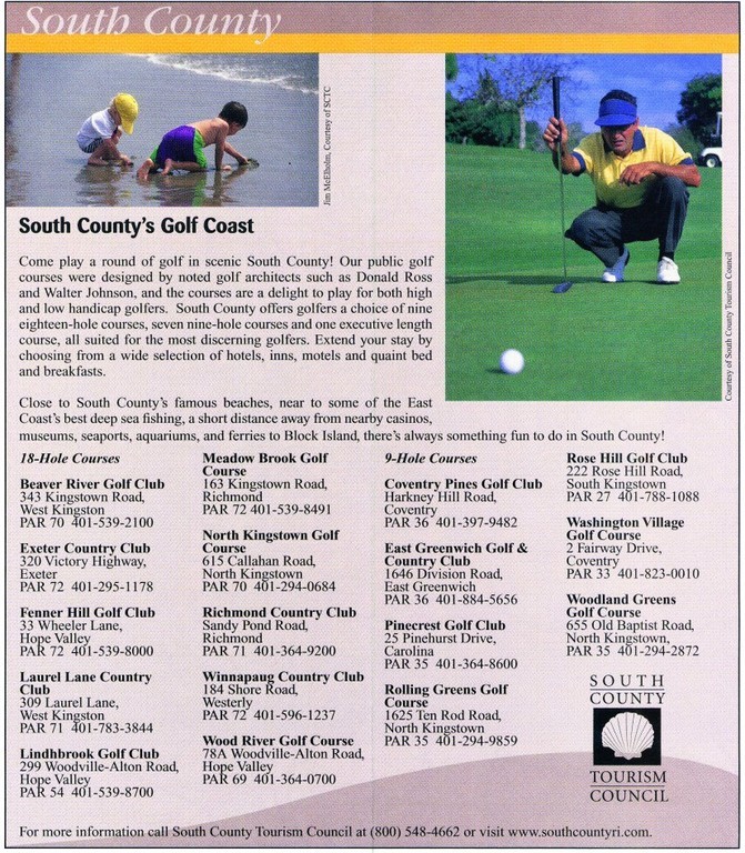 SPONSORS SUCH AS the South County Tourism Council stepped in after the R.I. Department of Transportation cut funds to print a map of the state. / SPONSORS SUCH AS the South County Tourism Council stepped in after the R.I. Department of Transportation cut funds to print a map of the state. /
