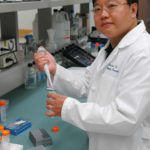 R.I. Hospital receives research grant QIAN CHEN, director of cell and molecular biology at R.I. Hospital, in a laboratory that is being expanded with the help of a new grant. /