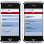 ON THE RUN? Checking balances and paying bills are popular functions of Bank of America&rsquo;s mobile banking scheme. / 