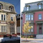 225 CARPENTER ST. will get a Preservation Award in residential rehabilitation and neighborhood revitalization, recognizing its transformation from a boarded-up eyesore, at left, to a neighborhood gem.  / 