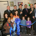 GTECH opens 10th computer lab in city; more planned FROM LEFT: Tom Glavin, Providence City Council chief of staff; Kevin Olson, director of the Jewish Community Center of Rhode Island; Jeff Vogel, JCCRI president; Peter Mancini, City Council president; Cliff Wood, City Council member; and Michael Prescott, GTECH Corp. senior vice president and deputy general counsel, with students from the Jewish Community Center. /