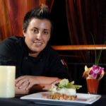 In R.I., a meal is a gift that can last forever WATERPLACE RESTAURANT chef Angie Armenise shows off her sea bass and shrimp cocktail. /