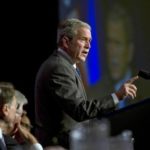 Bush vows to sign $168B stimulus package IN A SPEECH this morning to the Conservative Political Action Conference, above, President George W. Bush praised the $168B measure and said he will sign it next week. /