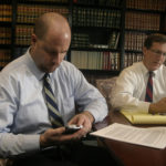 As real estate market dips, new legal clashes arise JOHN GOWELL, right, a partner in Burns & Levinson, says that different factors affect each segment of the real estate market. With him, at left, is fellow Burns & Levinson partner Rich Coen. /