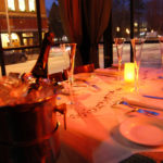 IN DEMAND: Table 8 at XO Restaurant on South Main Street, in Providence, has played host to a number of marriage proposals. / 