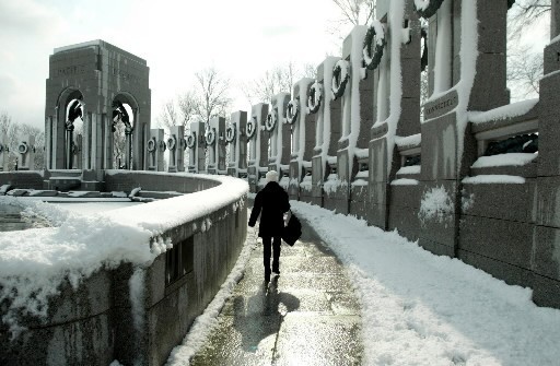 BESIDES THE WWII MEMORIAL in Washington, D.C., above, Friedrich St. Florian is best known for his design for the Providence Place mall and its Skybridge and his efforts as a RISD educator. / BESIDES THE WWII MEMORIAL in Washington, D.C., above, Friedrich St. Florian is best known for his design for the Providence Place mall and its Skybridge and his efforts as a RISD educator. /