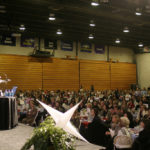 GERALDINE FERRARO, the first major party vice-presidential candidate in the U.S., speaks at Bryant University&rsquo;s Women&rsquo;s Summit New England. / 