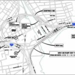 RIDOT this week will close the temporary Gano Street exit ramp on the Interstate 195 East Iway project, the beginning of a series of changes outlined in the above map for this year. / 