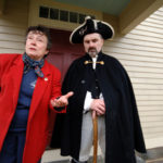Ocean State uses history to lure new visitors EDNA KENT, left, president of the Glocester Heritage Society, and Thomas Sanzi, dressed in historical garb, outside the future Dorr Rebellion Museum in Glocester. /