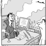 Editorial cartoon: The devil is in the e-mails /