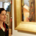THE ARTS, ENTERTAINMENT and recreation sector led the improvement last month, the ISM said. Above, Rosanne Cedroni visits Gallery Z on Federal Hill on Nov. 15 during the monthly Gallery Night Providence. / 
