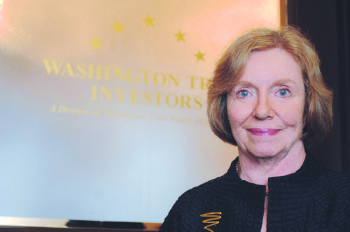 MARIE LANGLOIS sees the small size of Washington Trust Investors as a benefit in providing personal service to clients. / MARIE LANGLOIS sees the small size of Washington Trust Investors as a benefit in providing personal service to clients. /