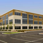 A NEW BUILDING on Metro Center Boulevard in Warwick will house the five firms that make up the Bentley Group, including accounting firm DiSanto, Priest & Co. / 