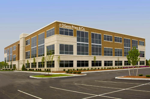 A NEW BUILDING on Metro Center Boulevard in Warwick will house the five firms that make up the Bentley Group, including accounting firm DiSanto, Priest & Co. / A NEW BUILDING on Metro Center Boulevard in Warwick will house the five firms that make up the Bentley Group, including accounting firm DiSanto, Priest & Co. /
