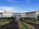 THE NEW HQ, being built in Johnston at a projected cost of $60M, should still be completed by mid-2009, FM Global said.  / 