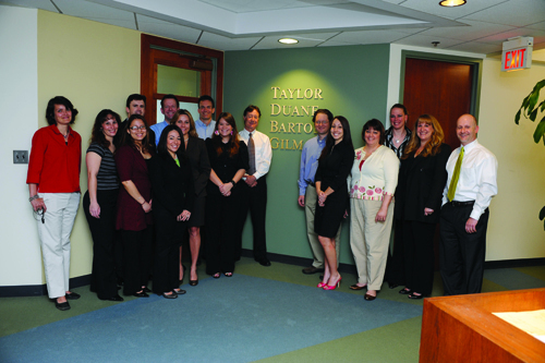 One of the key draws of Taylor Duane Barton & Gilman LLP is its equal treatment of all attorneys in administrative functions. / One of the key draws of Taylor Duane Barton & Gilman LLP is its equal treatment of all attorneys in administrative functions. /