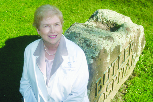 BUTLER HOSPITAL President and CEO Patricia Recupero says a key part of her job is helping managers get the things they need to succeed. / BUTLER HOSPITAL President and CEO Patricia Recupero says a key part of her job is helping managers get the things they need to succeed. /